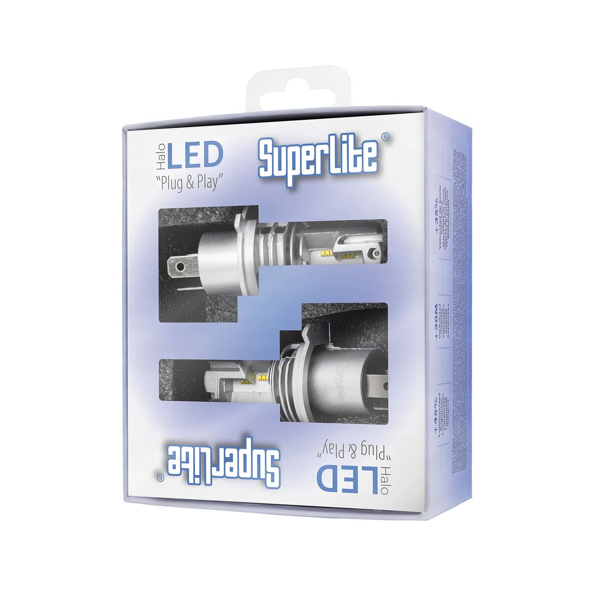 Halogen LED conversion kit Superlite BOM12311 H4 28 W 6500 K LED (2 Units)-3