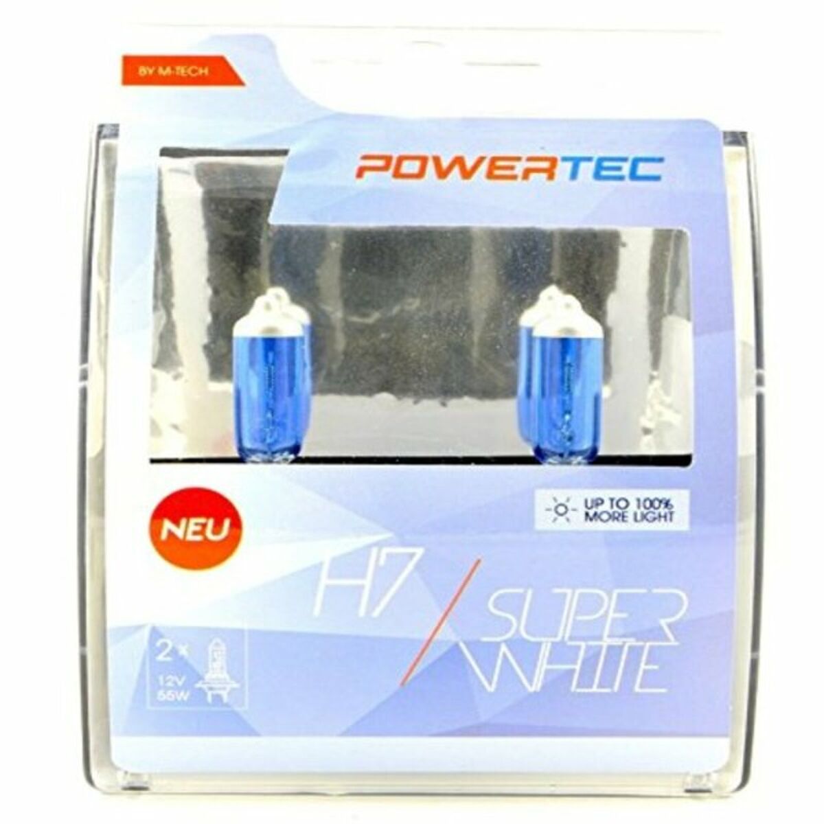 Car Bulb M-Tech PTZSW7-DUO 12 V Halogen 60 W 55 W-0
