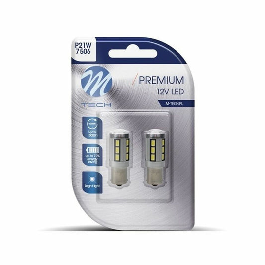 Car Bulb M-Tech MTECLB355W 12 V Cool White-0
