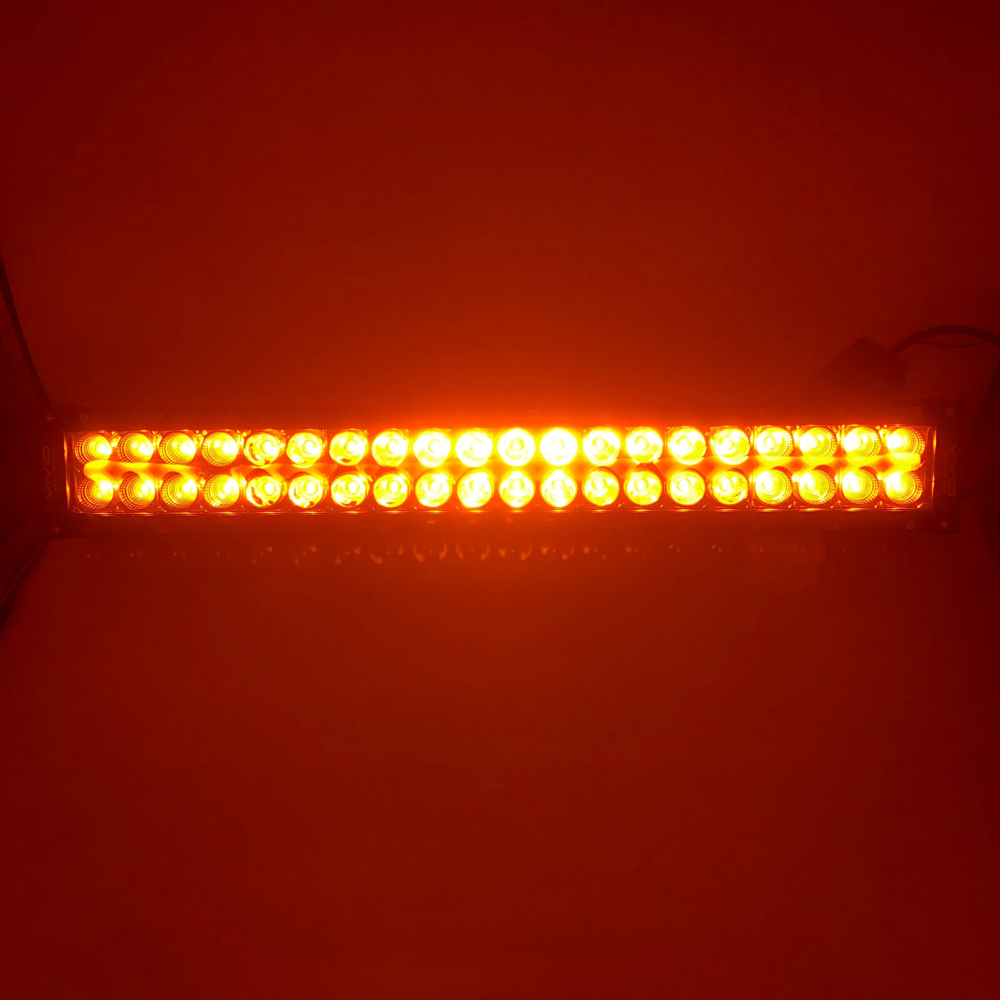 50" Dual Color Strobe Curved Light Bar-2